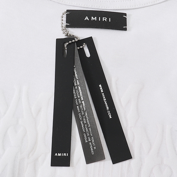 Amr Paint Drip AM White T-shirt