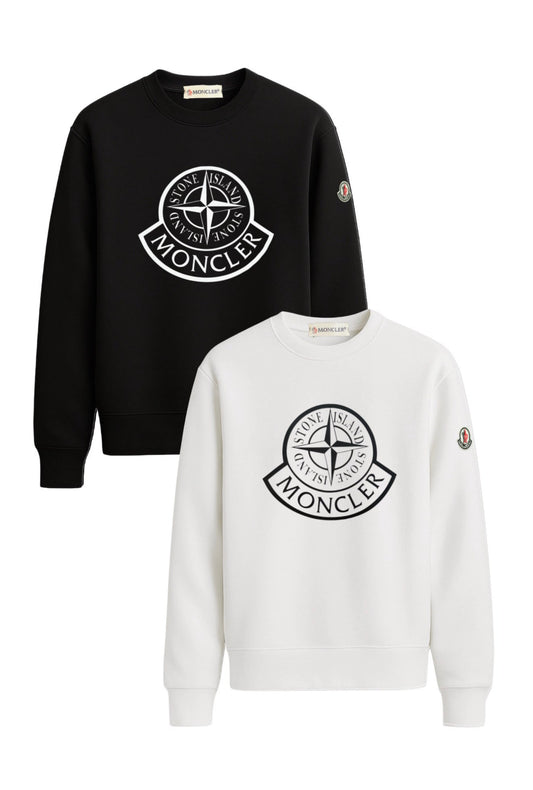 SUDADERA M0NCLER X ST0NE